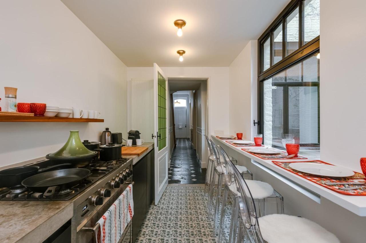 Beautiful Luxurious Mansion With Several Terraces 科尔特赖克 外观 照片